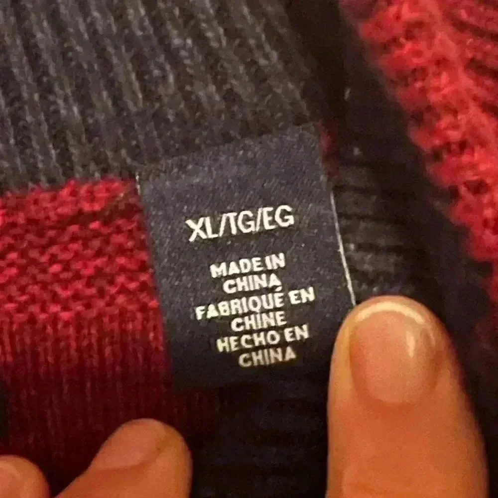 Chaps Mens Pullover Quarter Button Collared Sweat… - image 5